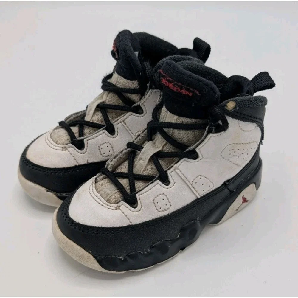 Nike Unisex Air Jordan 9 401812-112 White Basketball Shoes Sneakers Size 6C